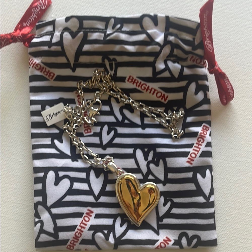 Brighton Gold Heart Necklace